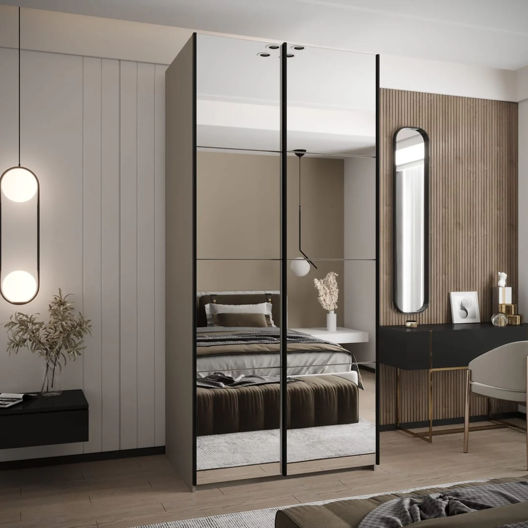 Trosa II Sliding Door Wardrobe 100cm - Image 11
