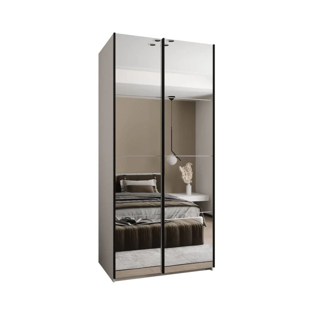 Trosa II Sliding Door Wardrobe 110cm - Image 2