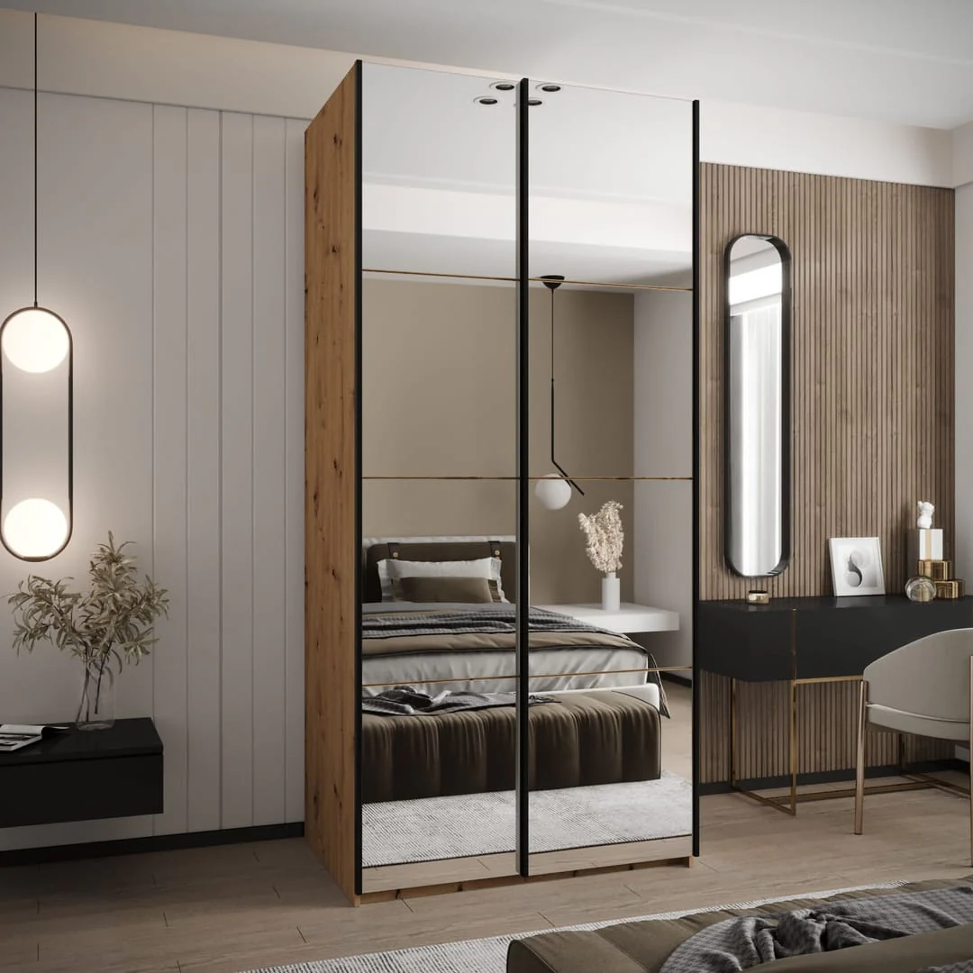 Trosa II Sliding Door Wardrobe 120cm - Image 3