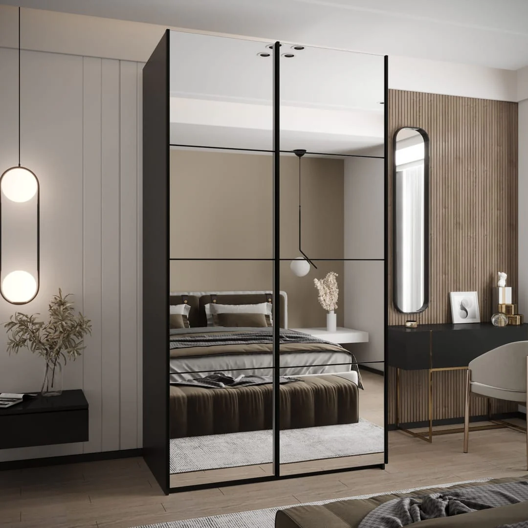 Trosa II Sliding Door Wardrobe 140cm - Image 7