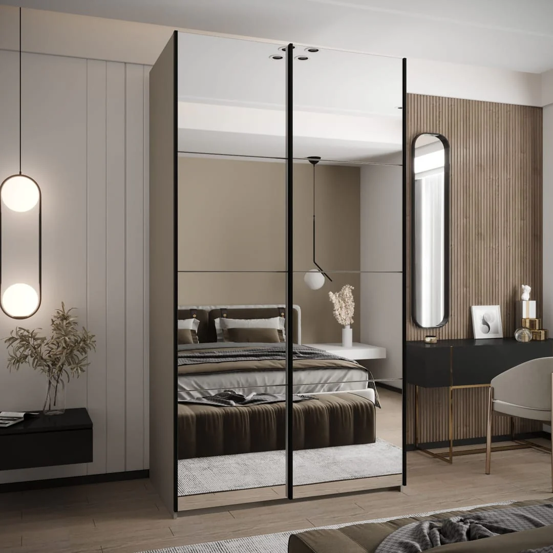 Trosa II Sliding Door Wardrobe 140cm - Image 9