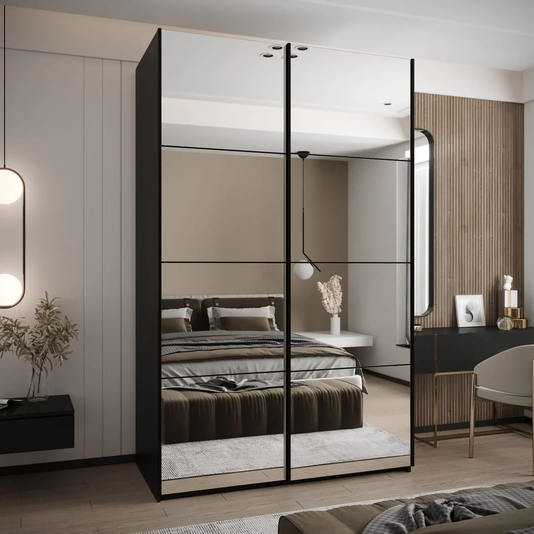 Trosa II Sliding Door Wardrobe 150cm - Image 7