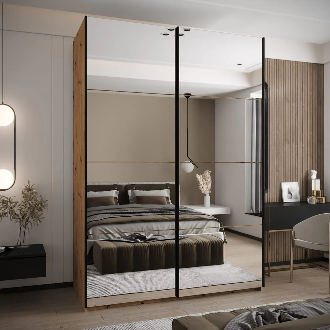 Trosa II Sliding Door Wardrobe 180cm - Image 3