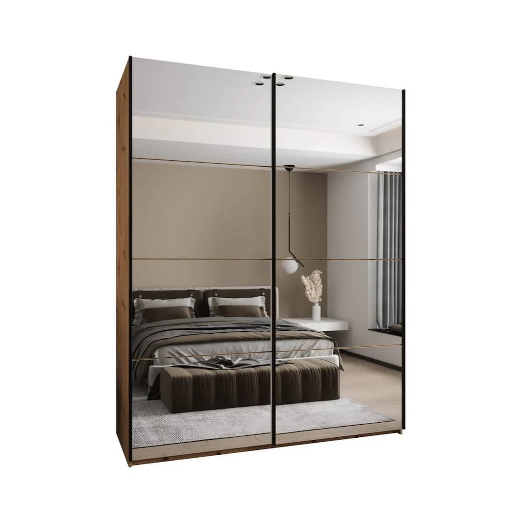 Trosa II Sliding Door Wardrobe 190cm - Image 5