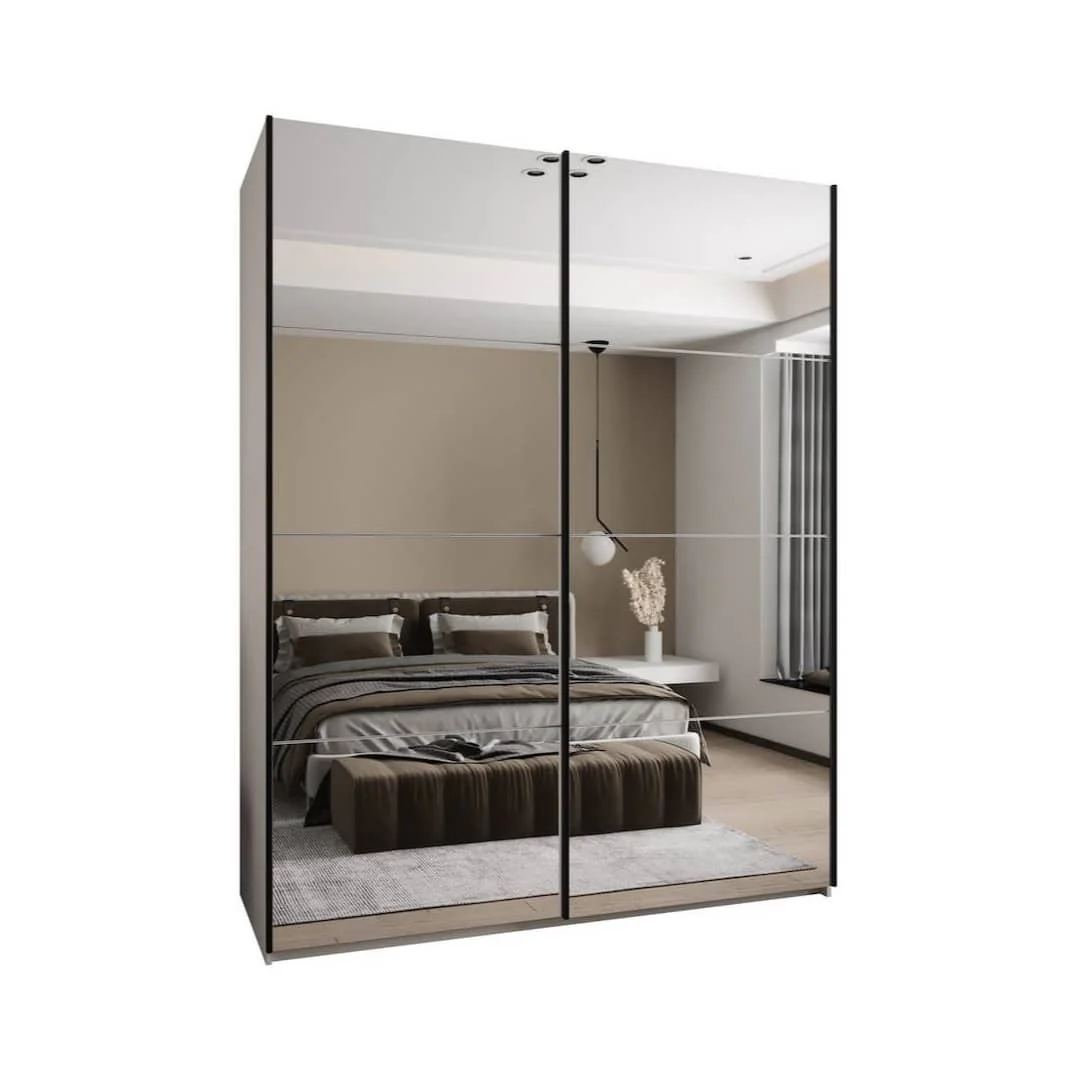Trosa II Sliding Door Wardrobe 200cm - Image 8