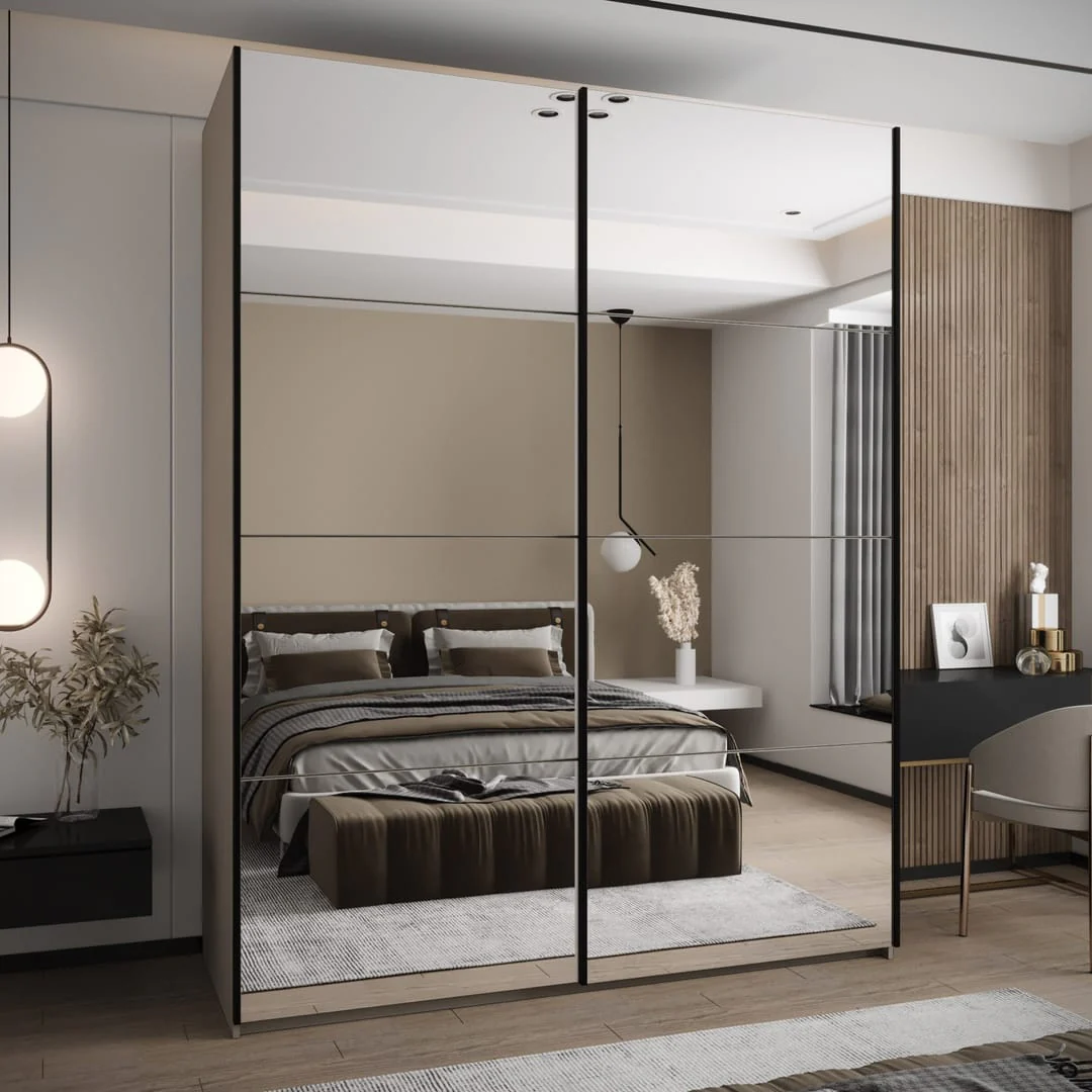 Trosa II Sliding Door Wardrobe 200cm - Image 9