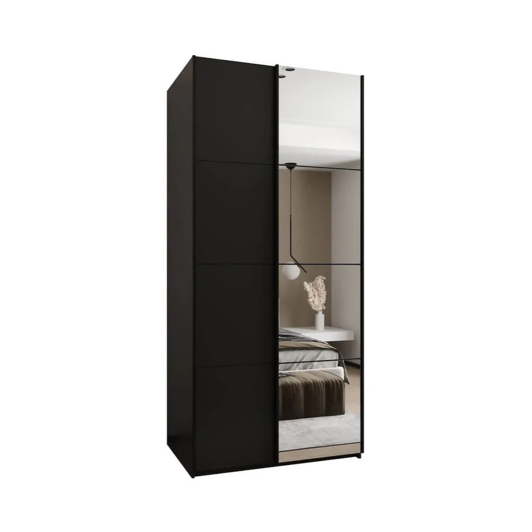 Trosa III Sliding Door Wardrobe 100cm - Image 9
