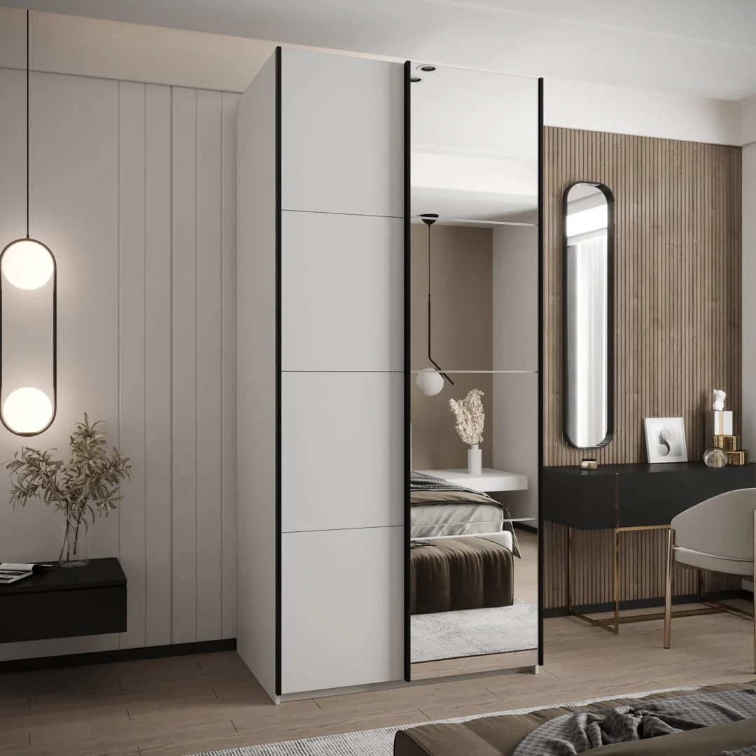 Trosa III Sliding Door Wardrobe 110cm