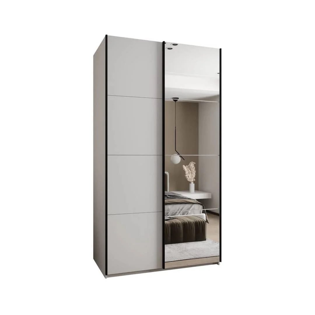 Trosa III Sliding Door Wardrobe 130cm - Image 8