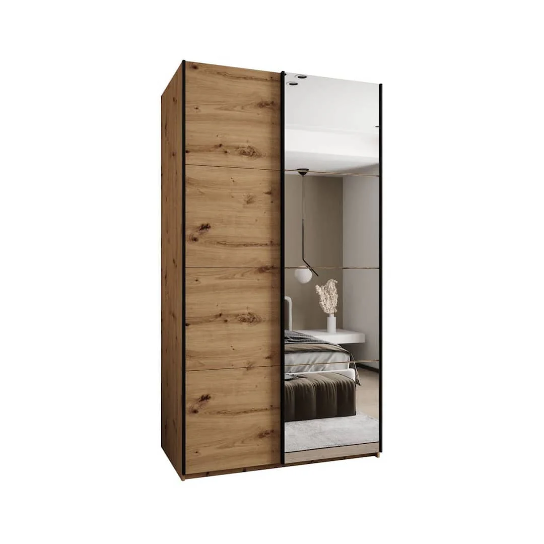 Trosa III Sliding Door Wardrobe 140cm - Image 2