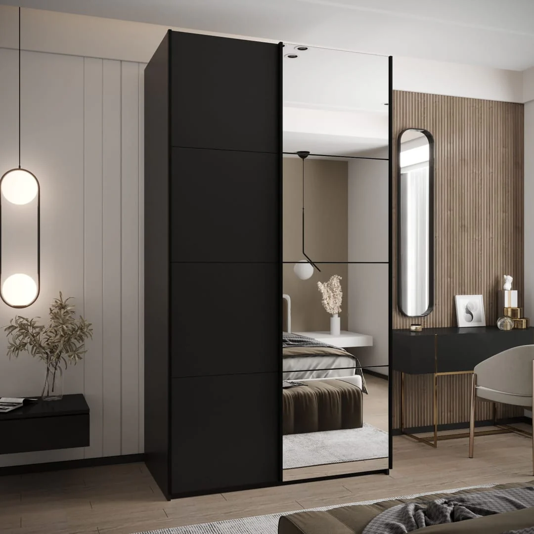 Trosa III Sliding Door Wardrobe 140cm - Image 7