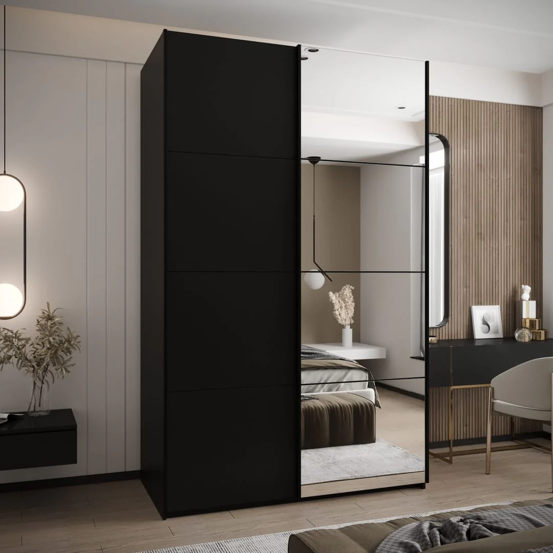 Trosa III Sliding Door Wardrobe 150cm - Image 7