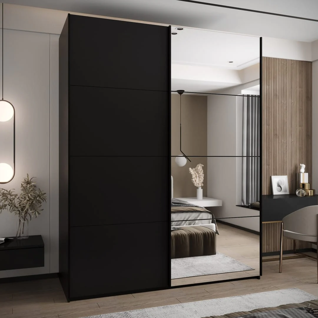 Trosa III Sliding Door Wardrobe 190cm - Image 7