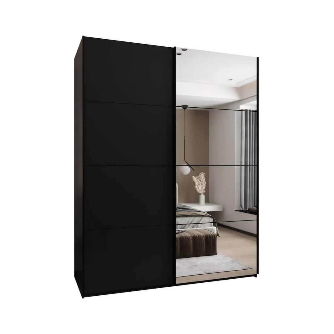 Trosa III Sliding Door Wardrobe 200cm - Image 2