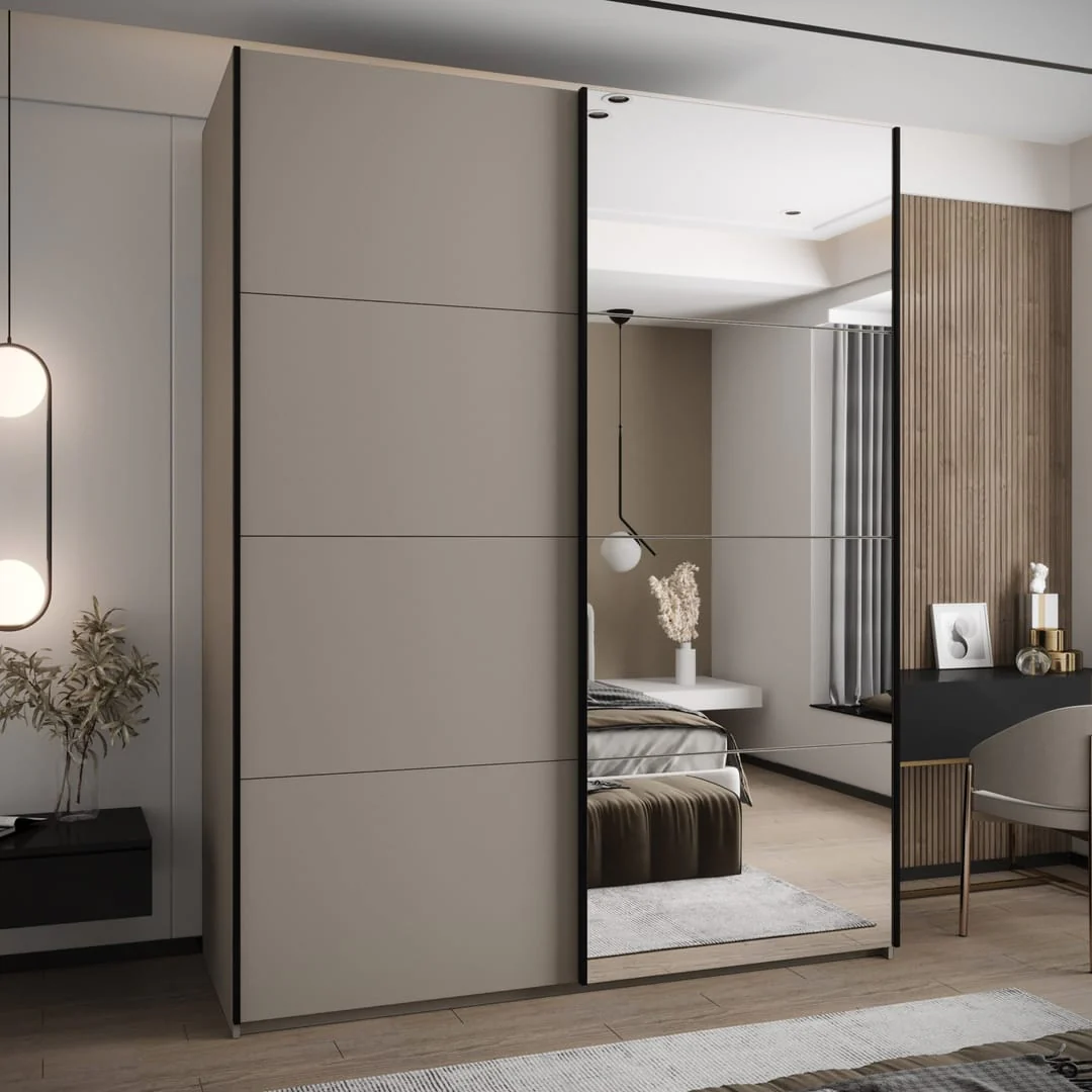 Trosa III Sliding Door Wardrobe 200cm - Image 9