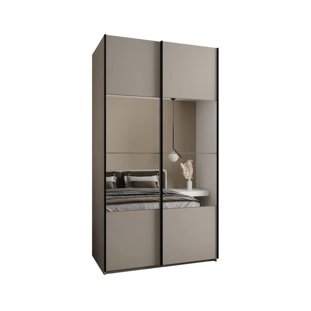 Trosa IV Sliding Door Wardrobe 130cm - Image 2