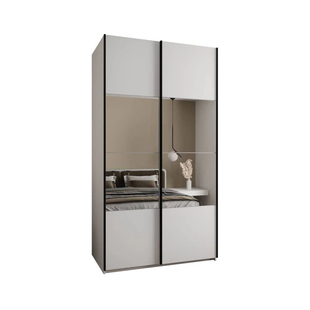 Trosa IV Sliding Door Wardrobe 140cm - Image 6