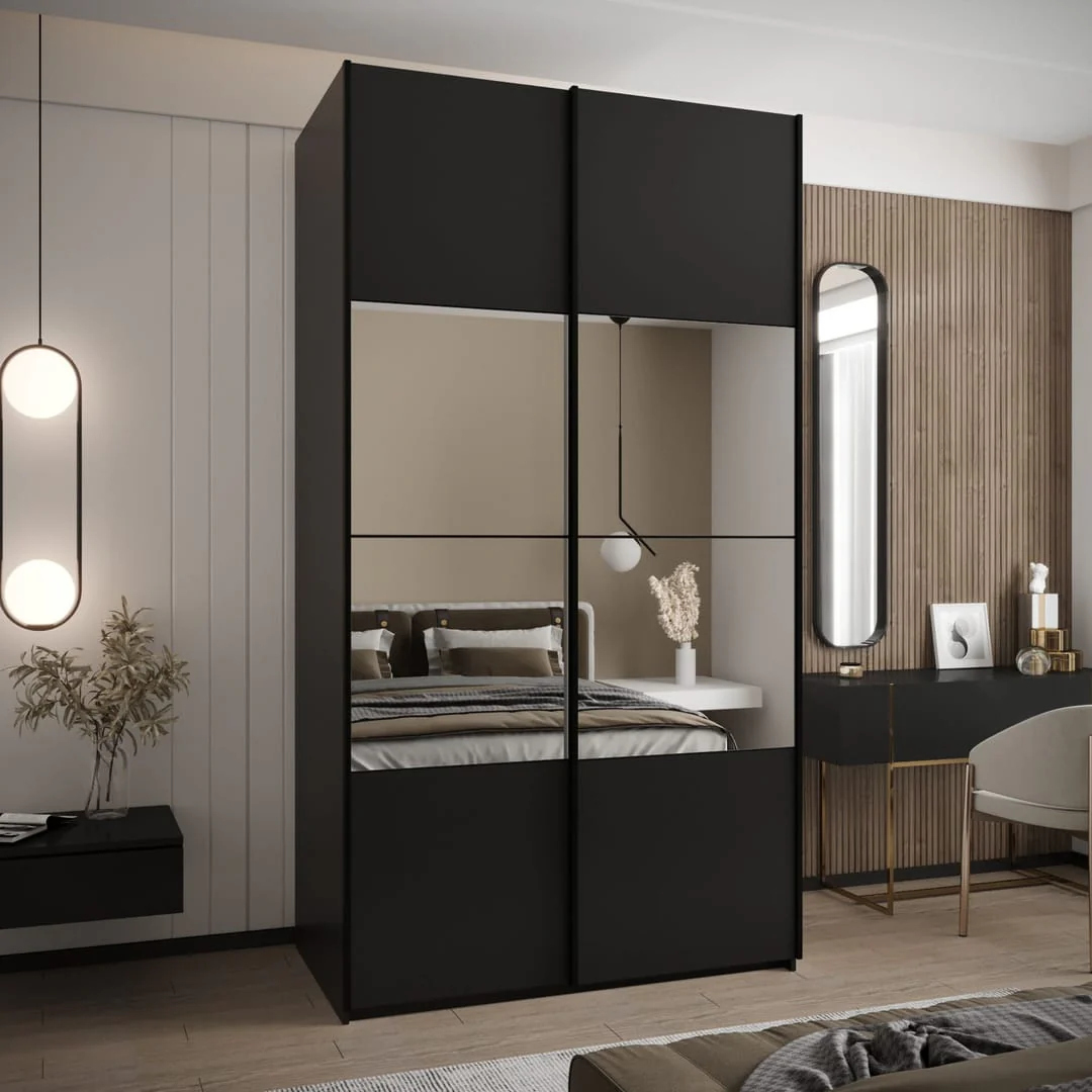 Trosa IV Sliding Door Wardrobe 140cm - Image 7