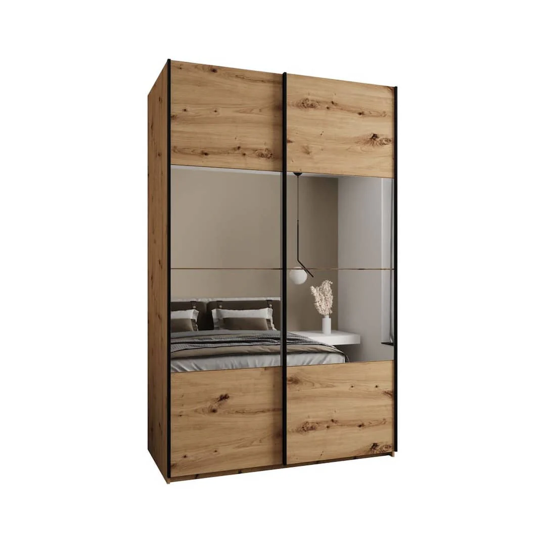 Trosa IV Sliding Door Wardrobe 150cm - Image 4