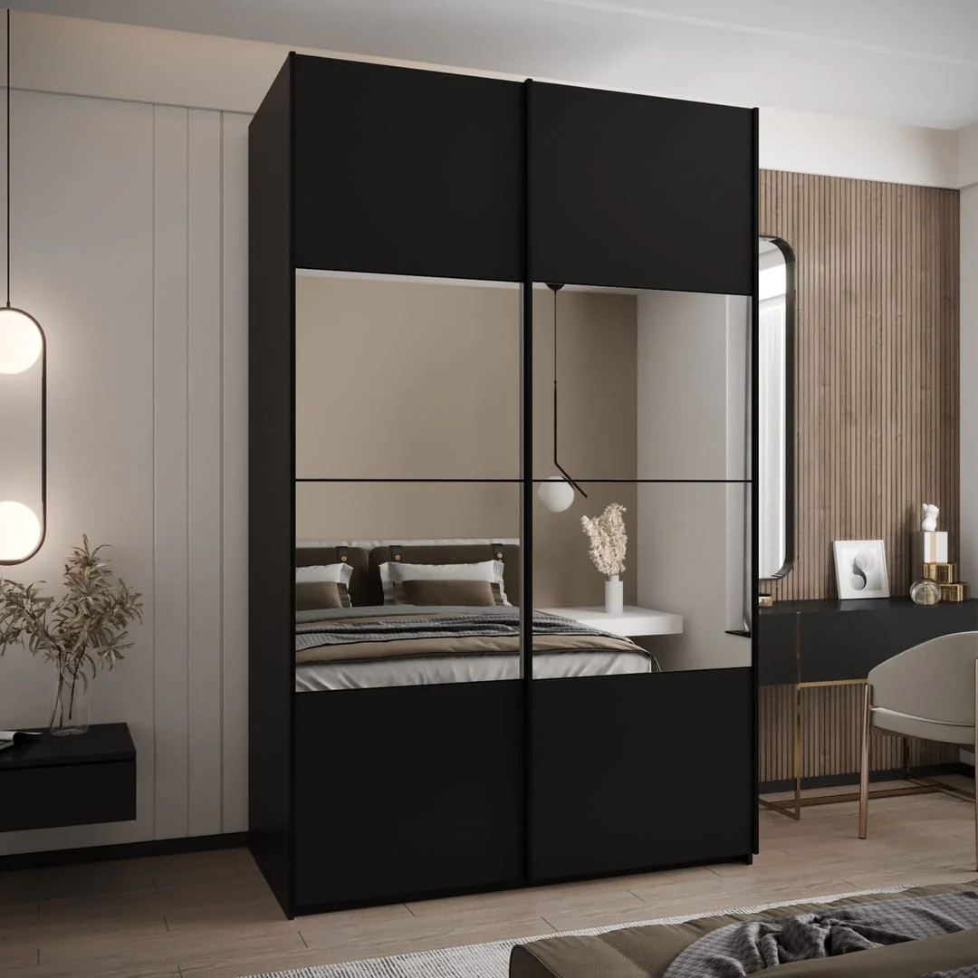 Trosa IV Sliding Door Wardrobe 150cm - Image 7