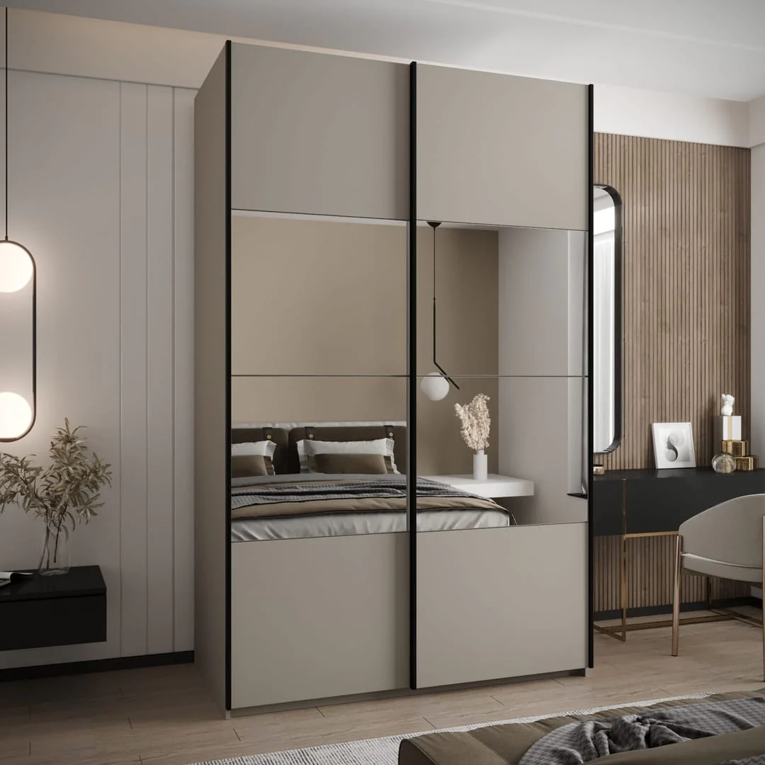 Trosa IV Sliding Door Wardrobe 150cm - Image 9