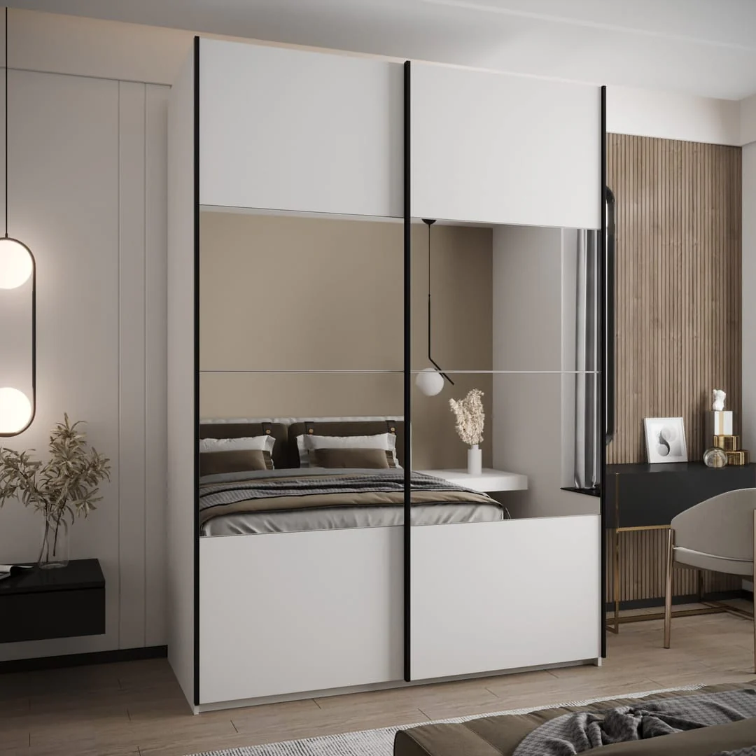 Trosa IV Sliding Door Wardrobe 170cm - Image 7