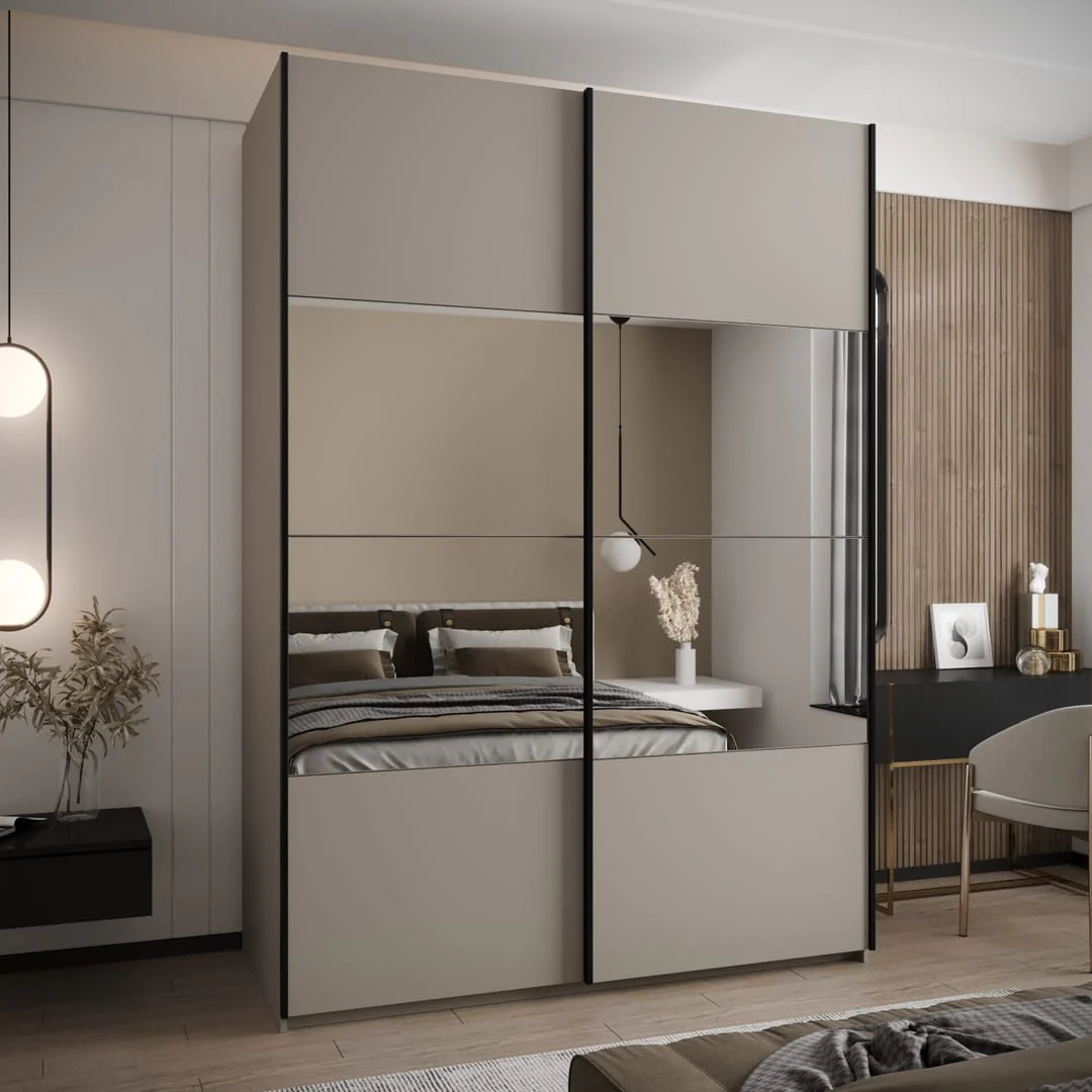 Trosa IV Sliding Door Wardrobe 180cm - Image 9