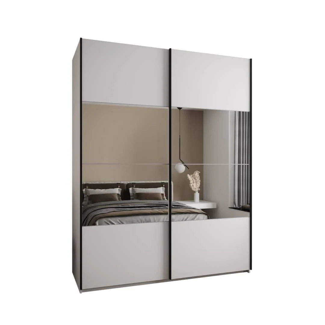 Trosa IV Sliding Door Wardrobe 190cm - Image 2
