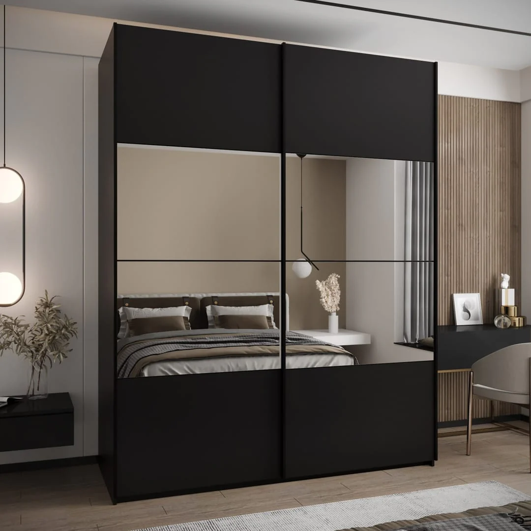 Trosa IV Sliding Door Wardrobe 190cm - Image 7