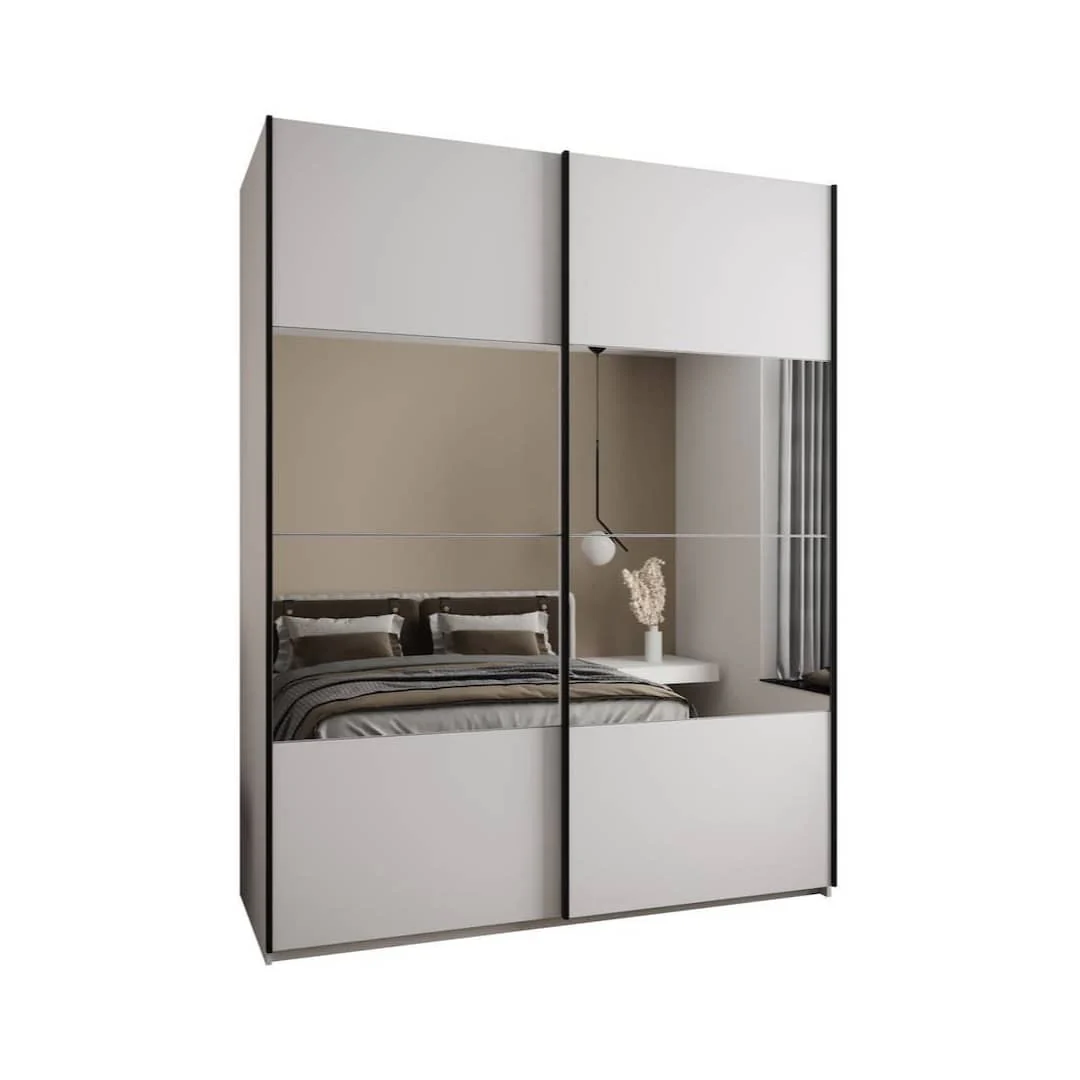 Trosa IV Sliding Door Wardrobe 200cm - Image 8