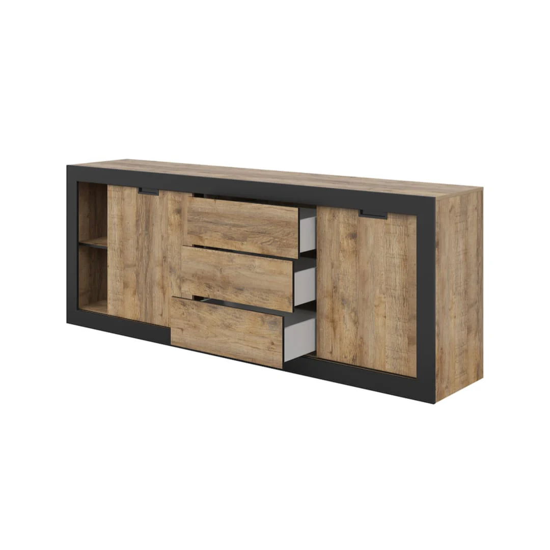 Tudor 25 Sideboard Cabinet 220cm - Image 4