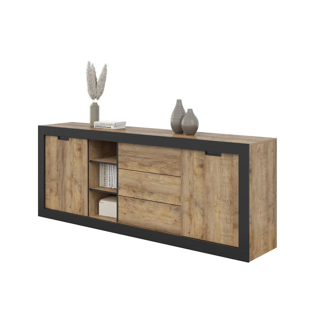 Tudor 25 Sideboard Cabinet 220cm - Image 5