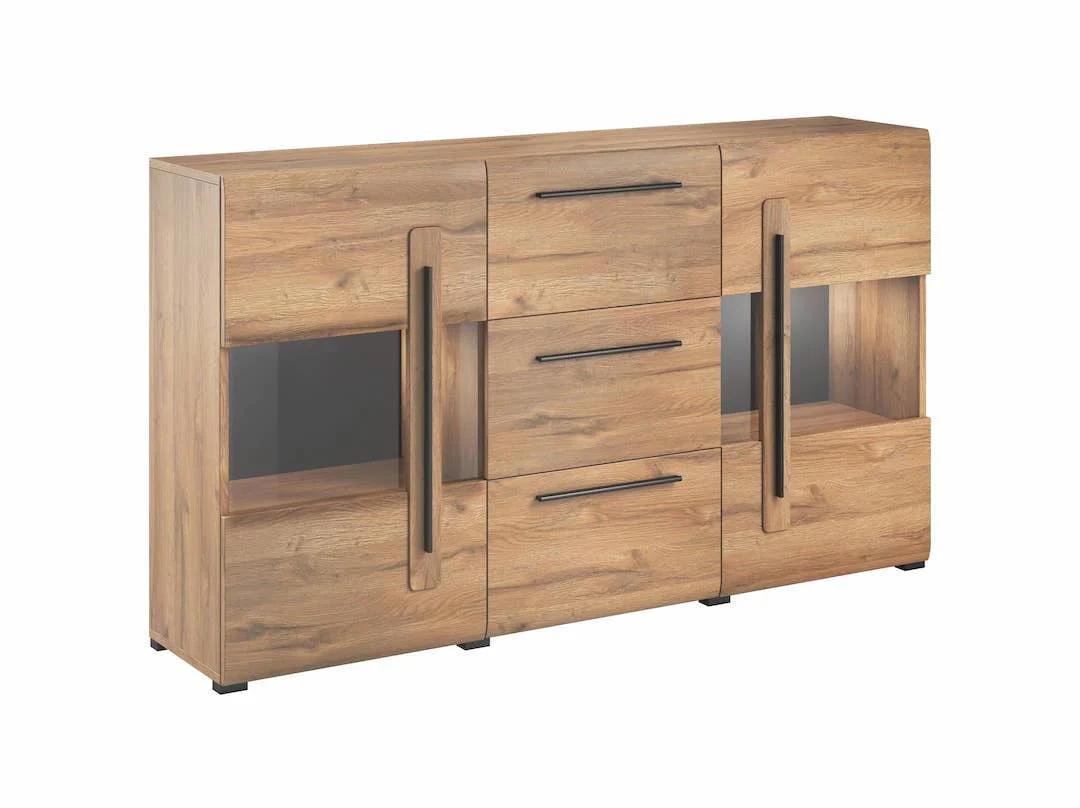 Tulsa 28 Display Cabinet 180cm - Image 6