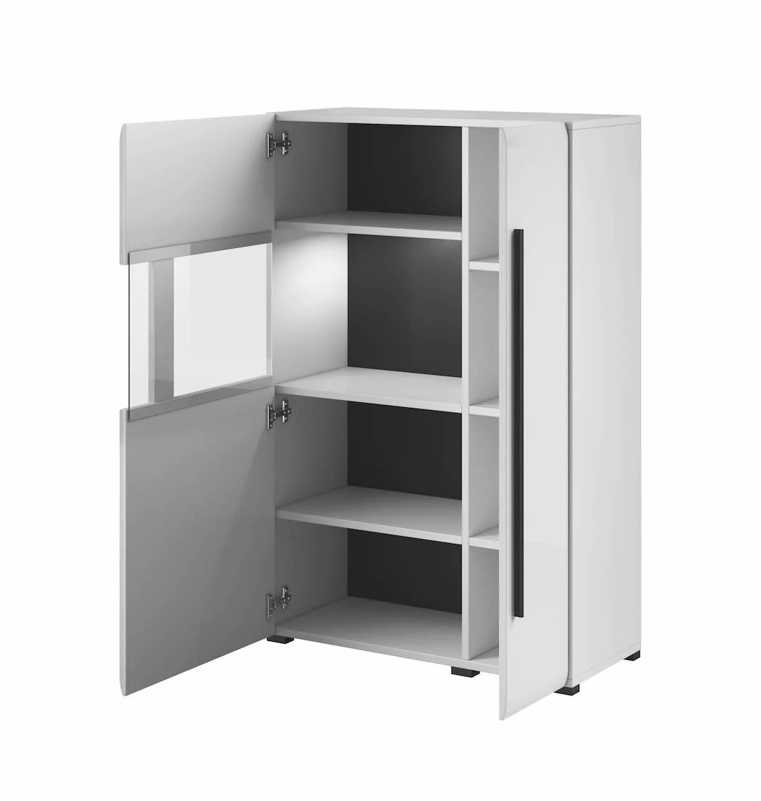 Tulsa 42 Display Cabinet 90cm - Image 3