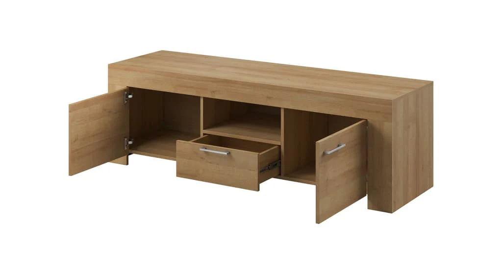 Sky - TV Cabinet + Wall Shelf 155cm - Image 3