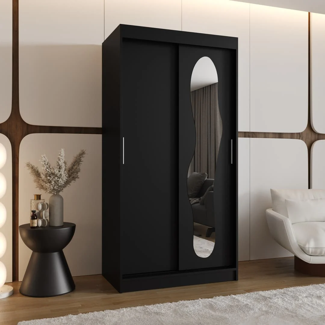 Ultra Sliding Door Wardrobe 100cm - Image 13