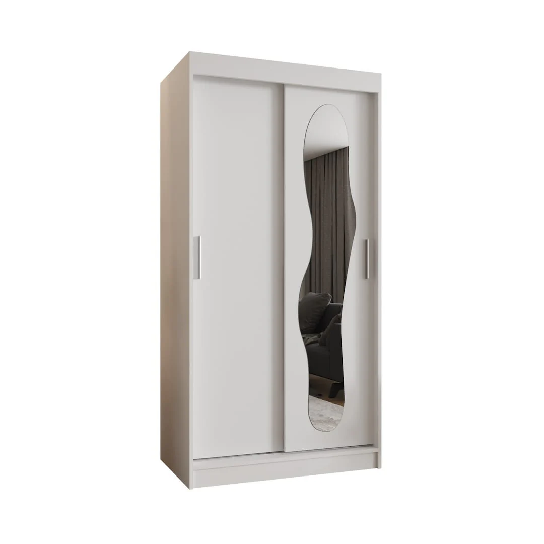 Ultra Sliding Door Wardrobe 100cm - Image 2