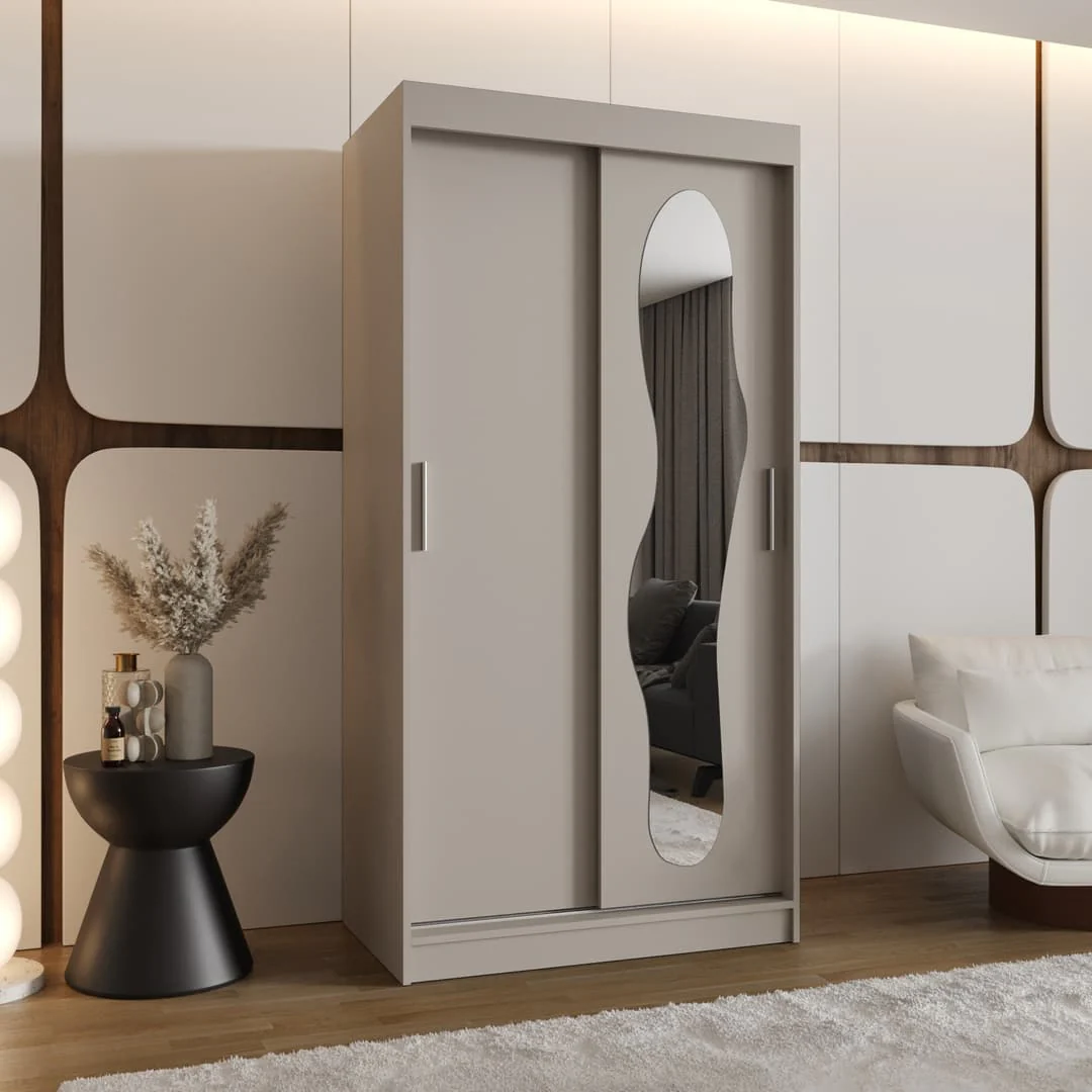 Ultra Sliding Door Wardrobe 100cm - Image 9
