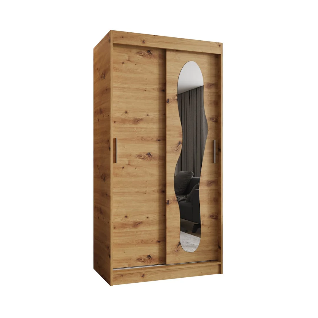 Ultra Sliding Door Wardrobe 120cm - Image 2