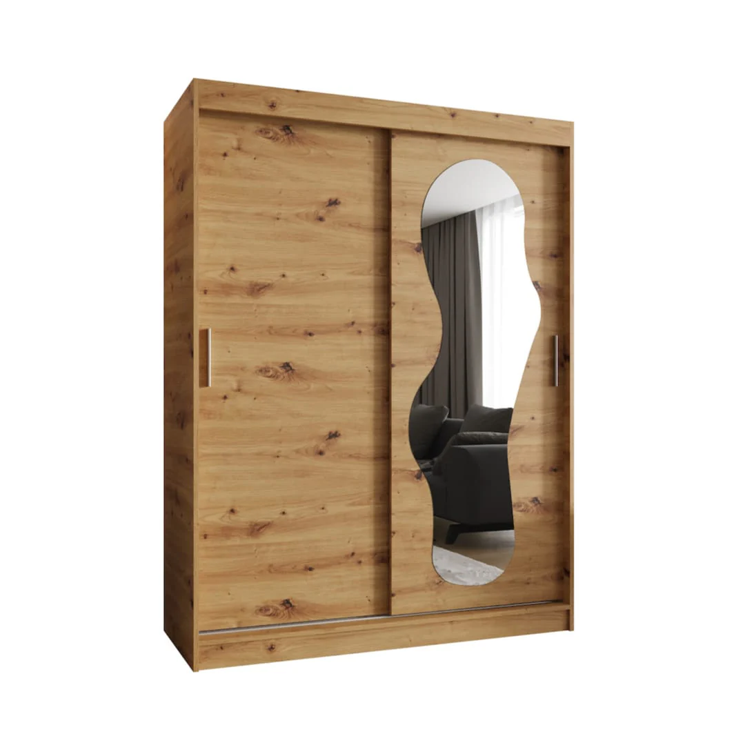 Ultra Sliding Door Wardrobe 150cm - Image 6