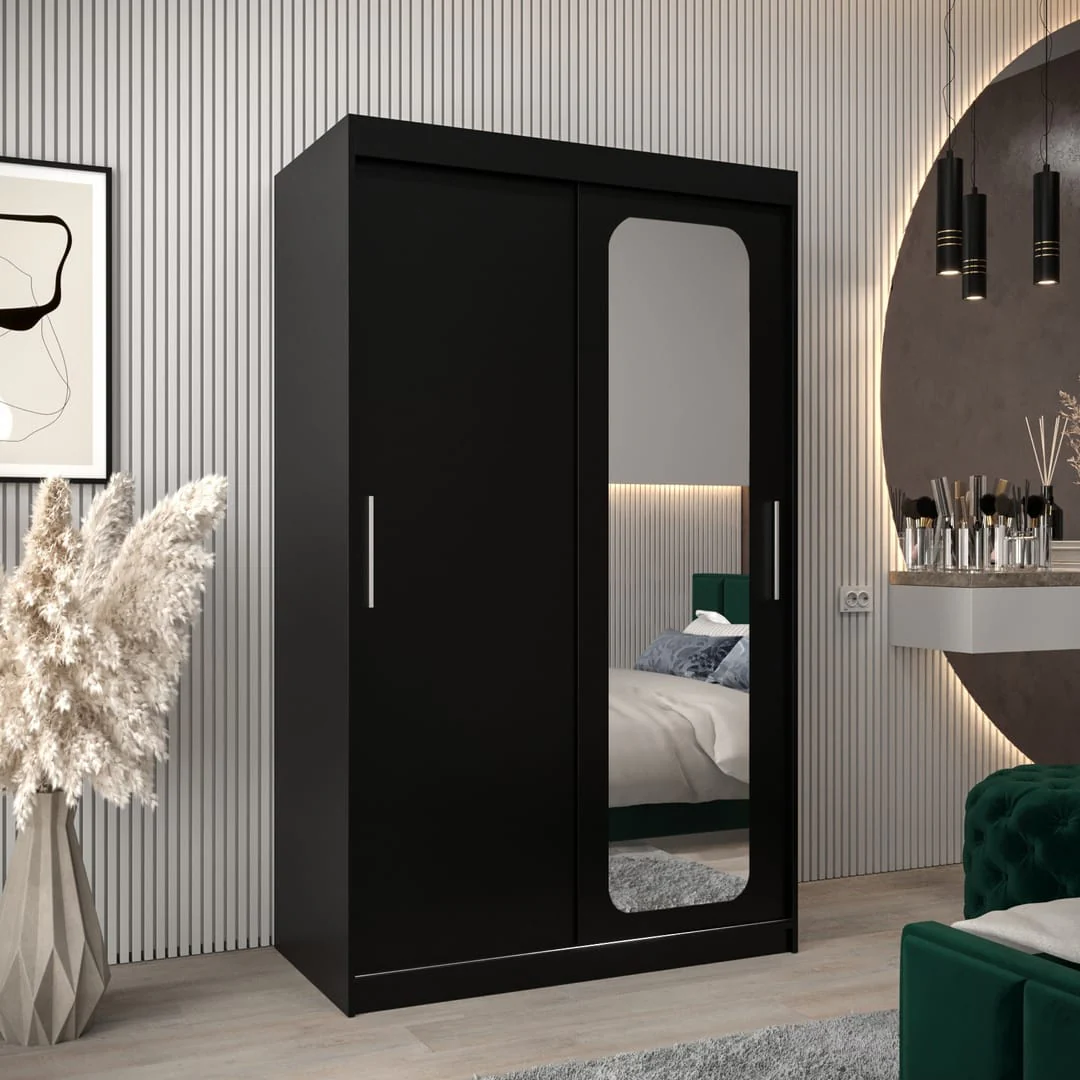 Uppsala T2 Sliding Door Wardrobe 120cm - Image 10