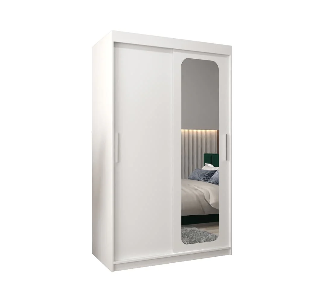 Uppsala T2 Sliding Door Wardrobe 120cm - Image 7