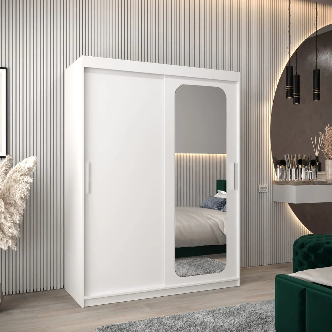 Uppsala T2 Sliding Door Wardrobe 150cm - Image 10