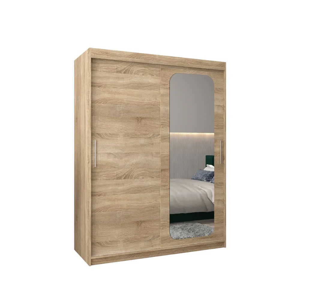Uppsala T2 Sliding Door Wardrobe 150cm - Image 15