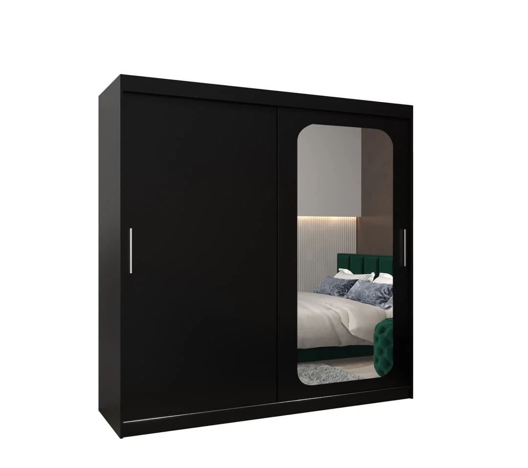 Uppsala T2 Sliding Door Wardrobe 200cm - Image 11