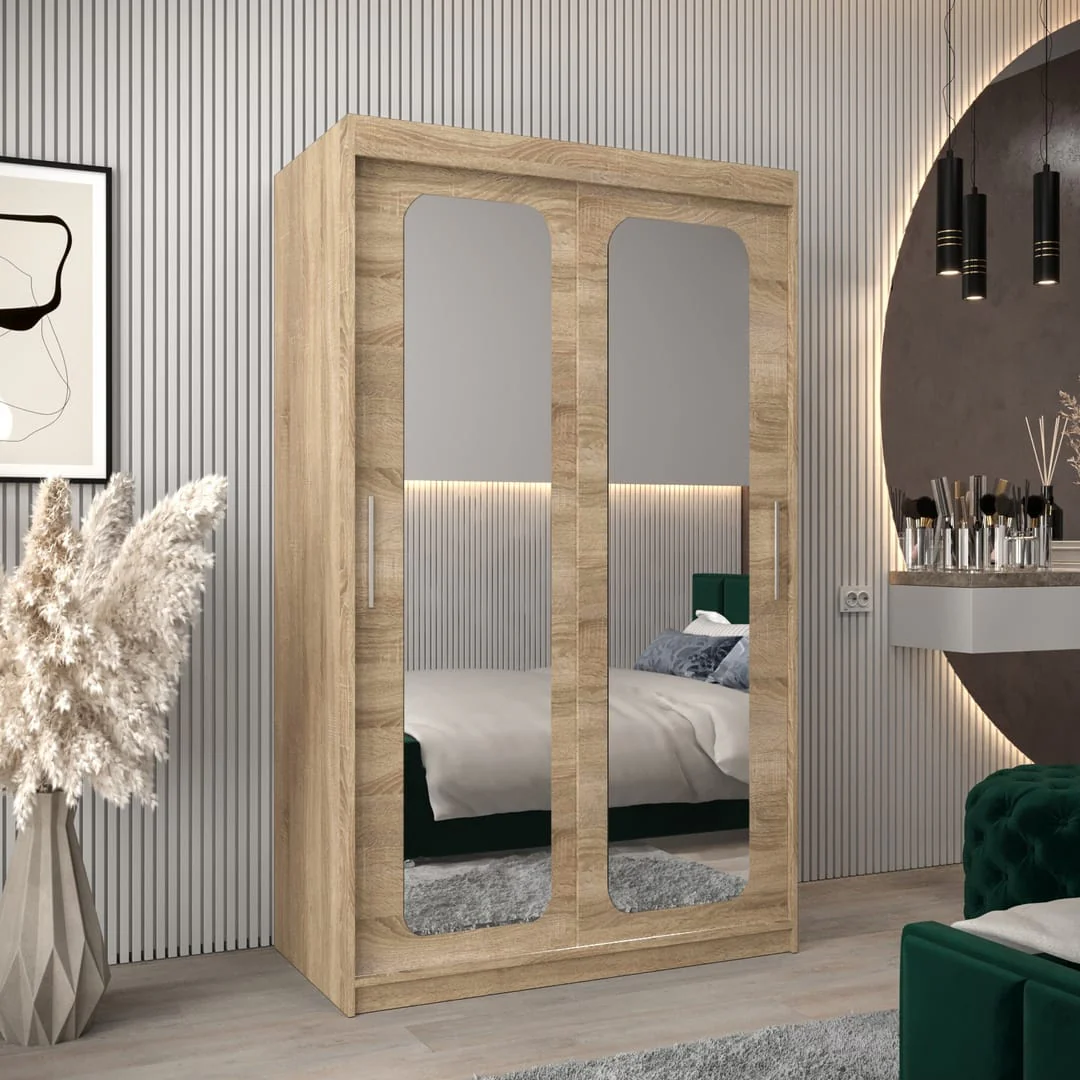 Uppsala T3 Sliding Door Wardrobe 120cm - Image 14
