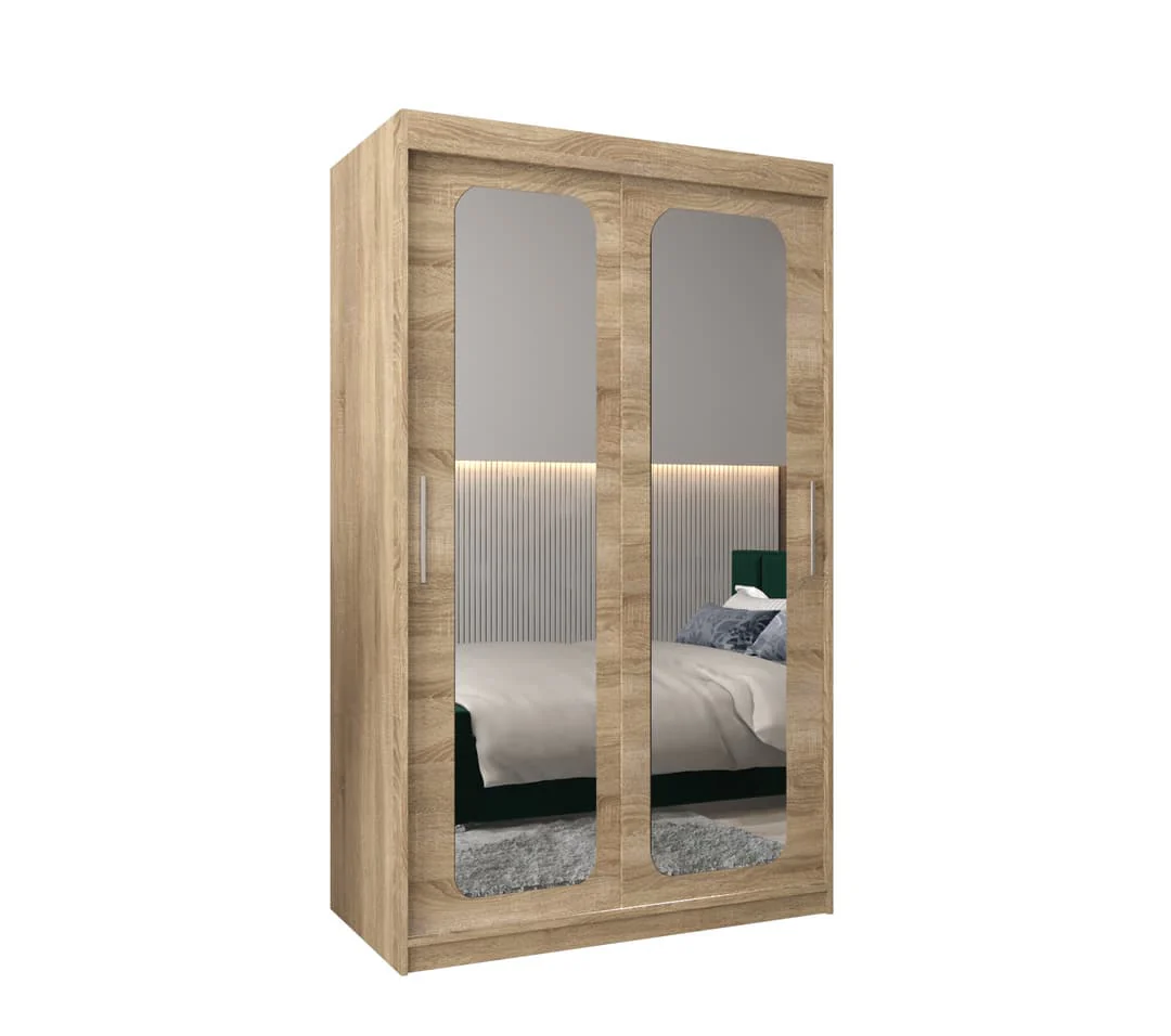 Uppsala T3 Sliding Door Wardrobe 120cm - Image 15