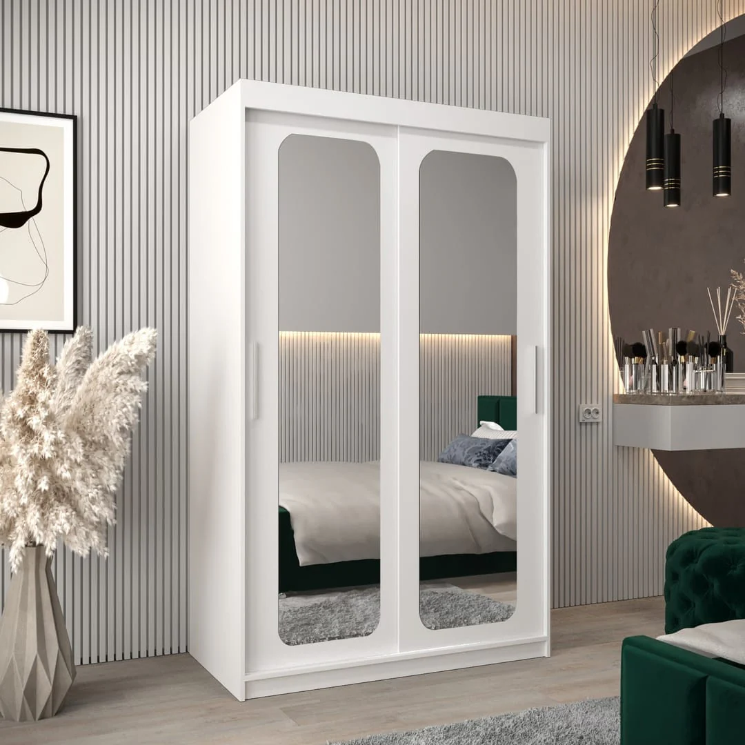 Uppsala T3 Sliding Door Wardrobe 120cm - Image 6