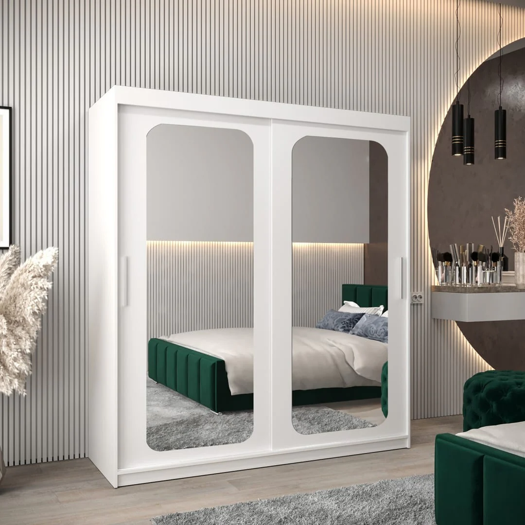 Uppsala T3 Sliding Door Wardrobe 180cm - Image 5
