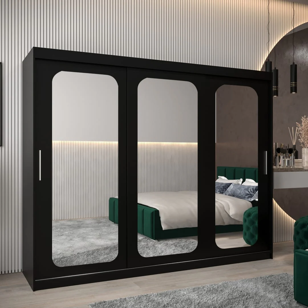 Uppsala T3 Sliding Door Wardrobe 250cm - Image 10